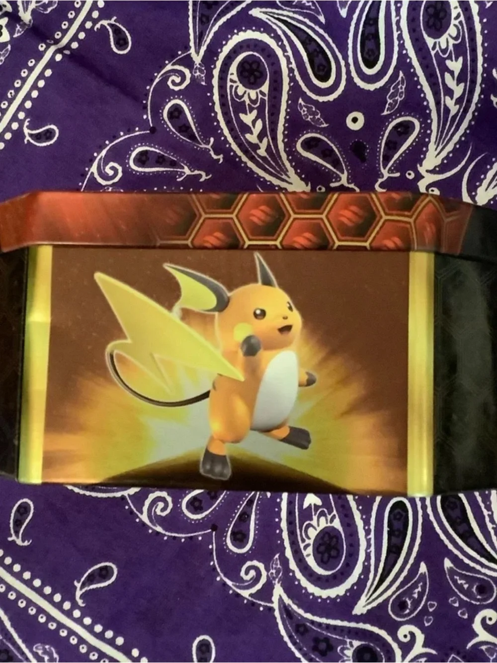 Empty Pokemon Hidden Fates Tin